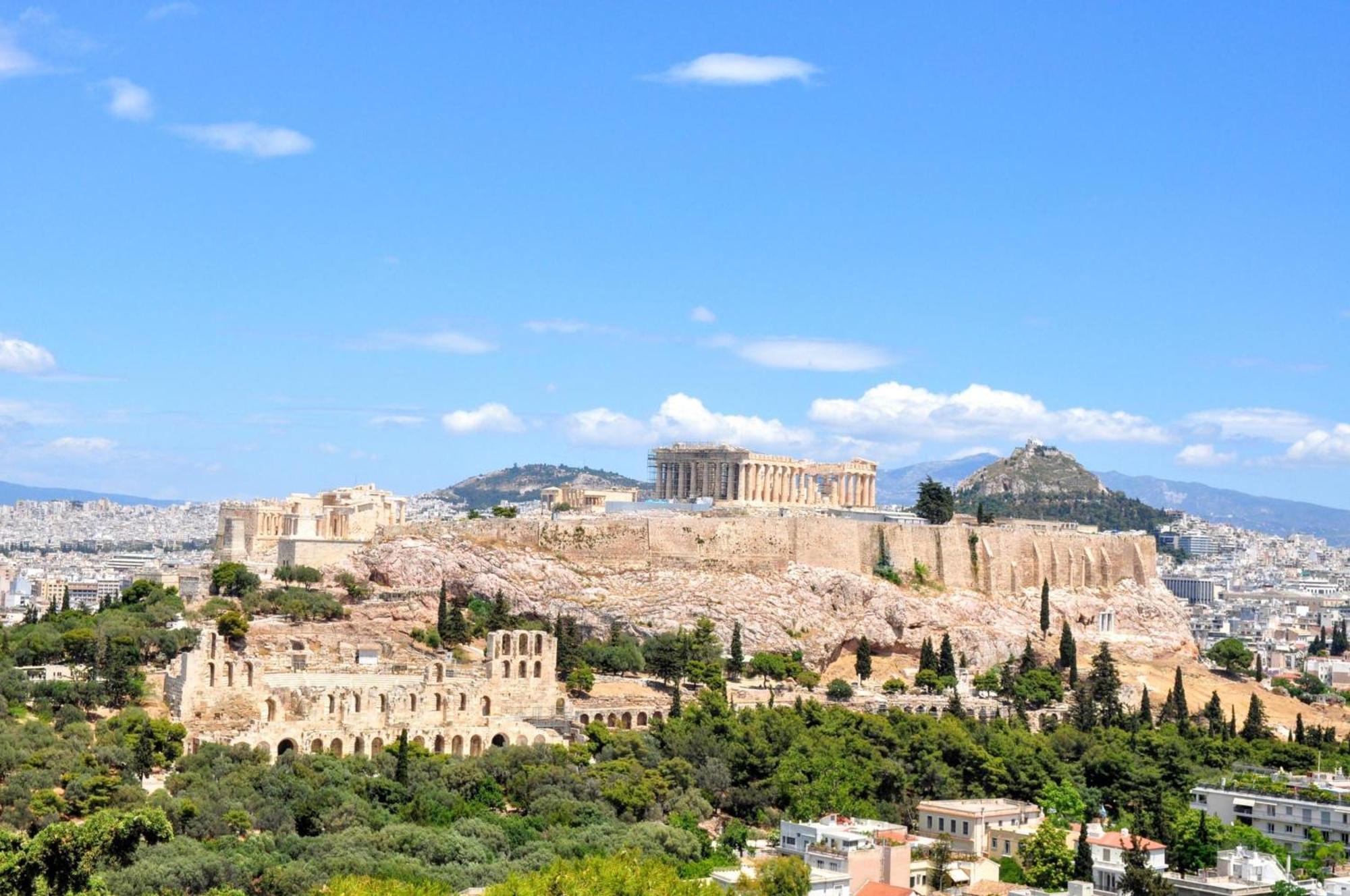 Wonderful Apartment In Acropolis Atenas Exterior foto